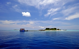 HDR海上遠(yuǎn)景建筑環(huán)境貼圖