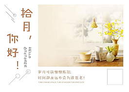 拾月，你好
