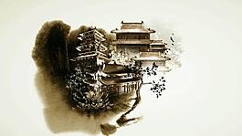 中國(guó)風(fēng)水墨書(shū)法功夫