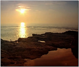 海邊落日動態(tài)視頻素材