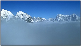 雪山動態(tài)視頻素材