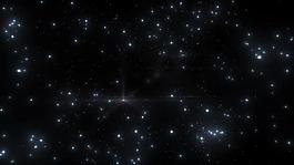 唯美梦幻星空粒子动态视频素材