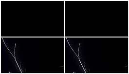 黑夜动态烟花扫光视频素材