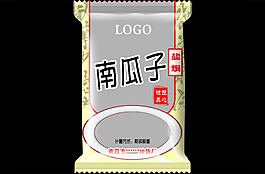 南瓜子包裝效果圖