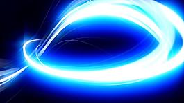 藍白旋轉(zhuǎn)發(fā)散炫光特效視頻素材