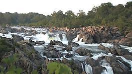山邊河流風景動態(tài)視頻素材