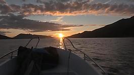 實拍夕陽下戶外探險的人視頻素材