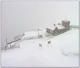 白色雪山視頻素材
