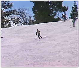 白色雪山视频素材