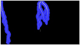 藍(lán)色閃電動(dòng)畫轉(zhuǎn)場(chǎng)帶通道