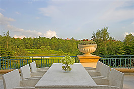 歐式時尚簡約風酒店客房裝修效果圖