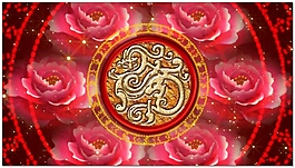 图腾旋转视频素材