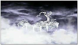 白色夢幻視頻素材