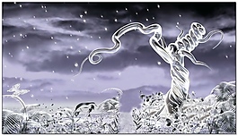 白色夢幻視頻素材