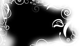 黑白植物生長變換視頻素材