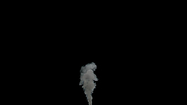 煙霧從下升起視頻素材
