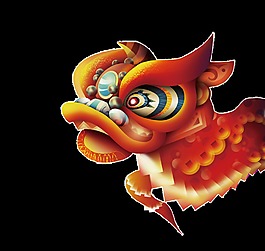 可愛(ài)卡通龍圖案