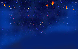 藍(lán)色星空背景