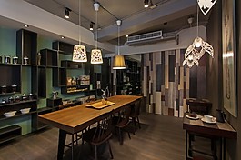 復古餐廳效果圖