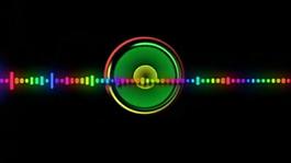 抽象色塊炫光閃爍背景循環視頻素材