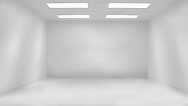 白色透明封閉天窗淘寶banner背景