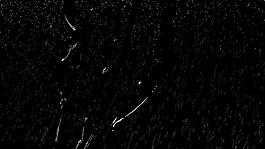 雨中水滴慢慢劃過高清視頻素材