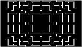 白色線條動(dòng)感閃爍視頻素材