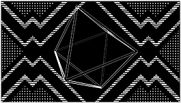 黑白動(dòng)感閃爍視頻素材