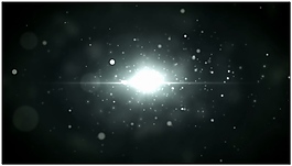 黑色星空視頻素材