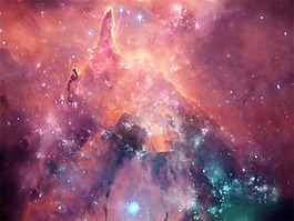 夢幻星空填充背景素材