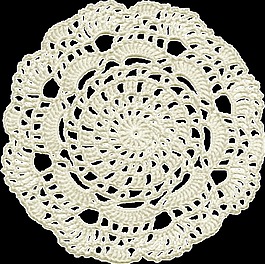 白色花朵蕾絲水彩透明插畫裝飾素材