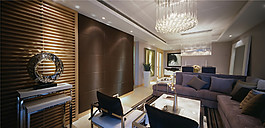 歐式室內(nèi)效果圖沙發(fā)