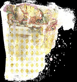 彩色手繪小清新水彩透明插畫(huà)裝飾素材
