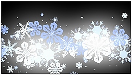 夢(mèng)幻雪花散落轉(zhuǎn)場(chǎng)帶通道