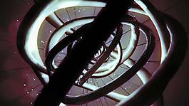 銀色循環(huán)色塊炫光背景視頻素材