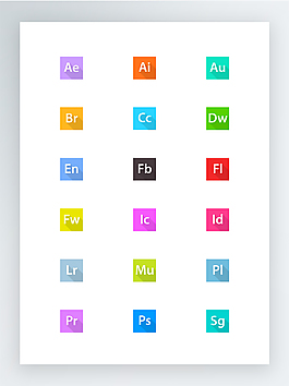 AdobeCC/CS6軟件圖標集