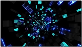3d立體科技視頻素材