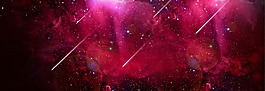 红色烟雾流星淘宝banner背景