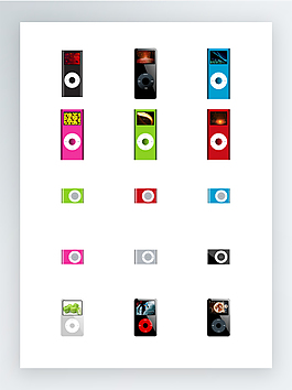 iPod家族圖標集