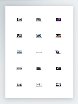 MacBookAir圖標(biāo)集