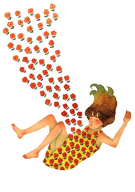 人物抽象藝術素材