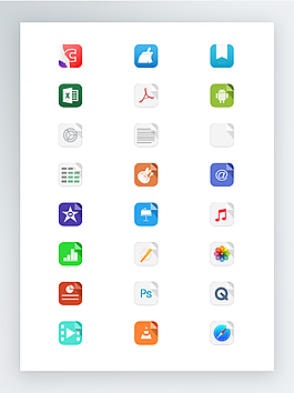 ios7扁平化圖標集