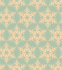 粉蓝色雪花卡通填充背景矢量素材