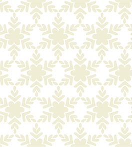 米白色雪花卡通填充背景矢量素材
