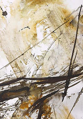 手绘彩绘喷溅壁画彩色装饰画