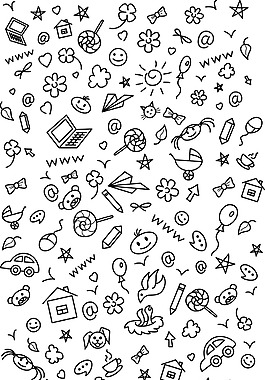 黑色线条矢量icon图标集素材