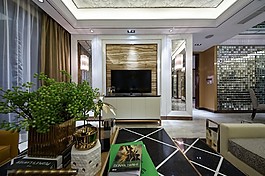 室內(nèi)客廳背景墻效果圖