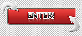紅色進入登錄圖標免摳png透明圖層素材