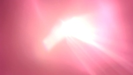 淡粉光效光暈疊加視頻素材
