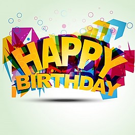 生日快乐插画